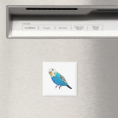 Parakeet Zeichnend Magnet (In Situ (Geschirrspüler))
