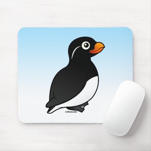 ParakeetAuklet Mousepad (Mit Mouse)
