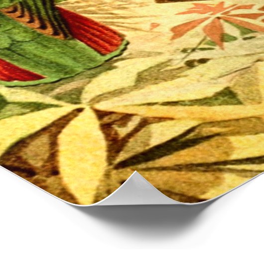 Parakeets Poster (Ecke)