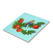 Parakete in Liebe Fliese (Seite)