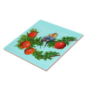 Parakete in Liebe Fliese (Seite)