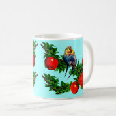 Parakete in Liebe Kaffeetasse (VorderseiteRechts)