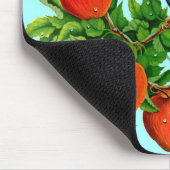 Parakete in Liebe Mousepad (Ecke)