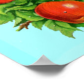 Parakete in Liebe Poster (Ecke)