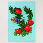 Parakete in Liebe Puzzle (Vertikal)