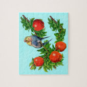 Parakete in Liebe Puzzle (Vertikal)