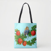 Parakete in Liebe Tasche (Vorderseite)