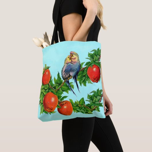 Parakete in Liebe Tasche (Von Nahem)