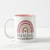 Paralegal-Bewertung Zweifarbige Tasse (Links)