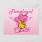 Paralegal Chick #8 Postkarte (Vorderseite)
