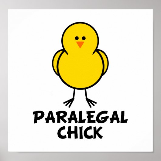 Paralegal Chick Poster (Vorne)