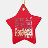 Paralegal Extraordinator Keramik Ornament (Links)