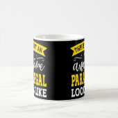 Paralegal Job Titel Mitarbeiter Funny Worker Paral Kaffeetasse (Mittel)