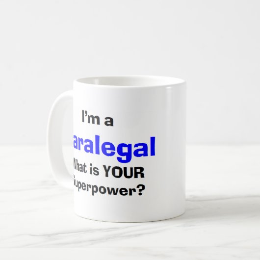 paralegal kaffeetasse (Vorderseite Links)