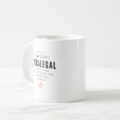 Paralegal Kaffeetasse (Vorderseite Links)