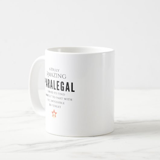 Paralegal Kaffeetasse (Vorderseite Links)