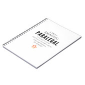 Paralegal Notizblock (Linke Seite)