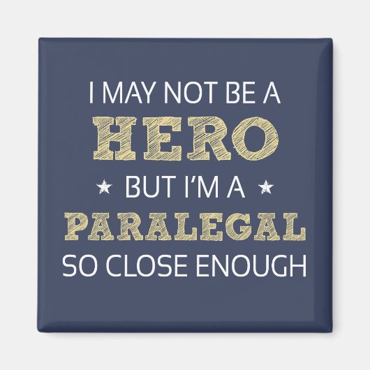 Paralegal Novelty Magnet (Vorne)