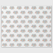 Paralegal Phantastischer Rechtsbeistand Funny Geschenkpapier (Flach)