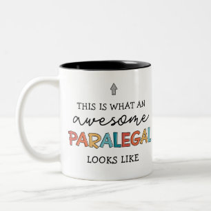 Paralegal Phantastischer Rechtsbeistand Funny Zweifarbige Tasse