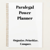 Paralegal-Planer Planer (Vorderseite)