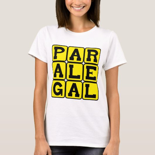 Paralegal, Rechtsbeistand T-Shirt (Vorderseite)