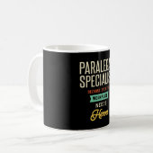 Paralegal-Spezialist Kaffeetasse (Vorderseite Links)