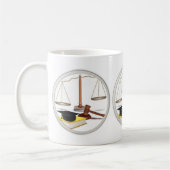 Paralegal-Tasse Kaffeetasse (Links)