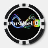 Parallel8-Poker-Chip Pokerchips (Vorderseite)
