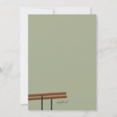 Parallel-Bars-Gymnastik Einladung (Rückseite)