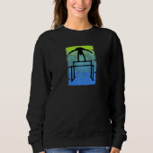 Parallel Bars Retro Gymnastik Giro del Malcantone Sweatshirt (Vorderseite)