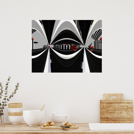 Parallel Lines Poster (Küche)