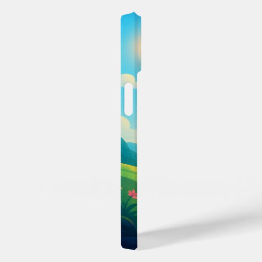 Parallel World iPhone Case - Surreal Duality Gift (Rückseite / Rechts)