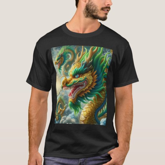 PARALLELB REALMS DRAGON MENS SHIRT (Vorderseite)