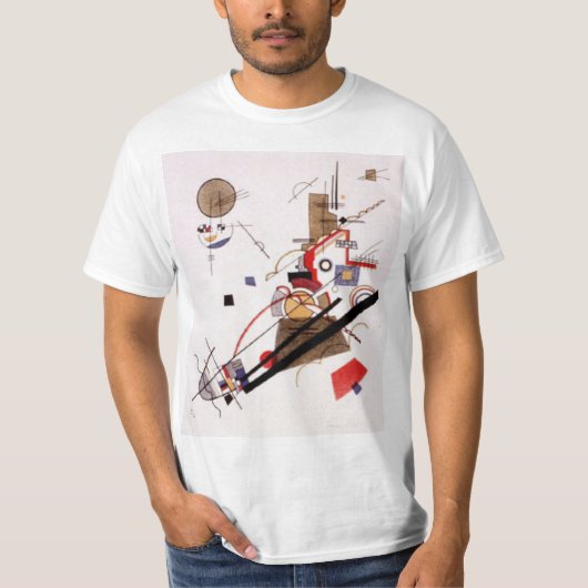 Paralleldiagonals Wassily Kandinsky T-Shirt (Vorderseite)