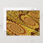 Parallele Abmessungen Postkarte (Vorne/Hinten)