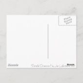 Parallele Abmessungen Postkarte (Rückseite)