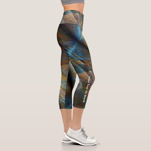 Parallele Flugzeug Capri Leggings (Rechts)