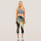 Parallele Flugzeug Capri Leggings (Vorderseite)