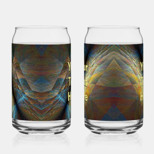 Parallele Flugzeug Dosenglas (Links)