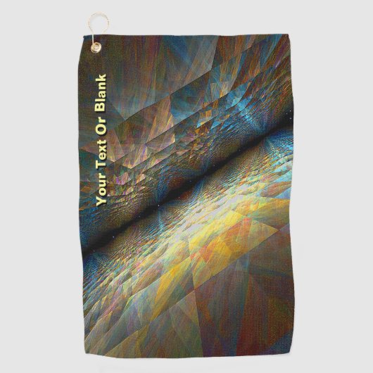 Parallele Flugzeug Golfhandtuch (Vorderseite)