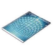 Parallele Realms Angel Number Notebook Notizblock (Linke Seite)