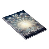 Parallele Realms Angel Numbers Notebook Notizblock (Rechte Seite)
