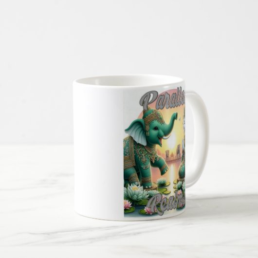 Parallele Realms Kaffeecup Kaffeetasse (VorderseiteRechts)