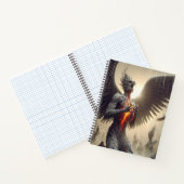 Parallele Realms Pheonix steigt Notizblock (Innenseite)