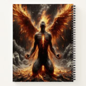Parallele Realms Pheonix steigt Notizblock (Rückseite)
