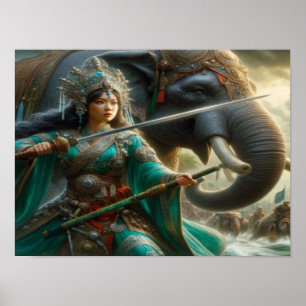 Parallele Realms Stärke des Jade Poster