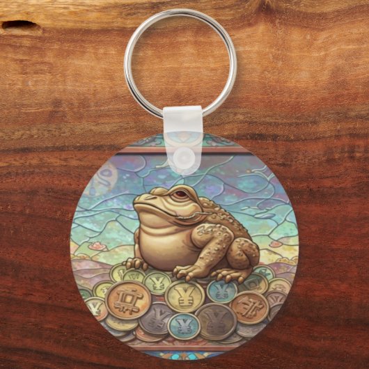 Parallele Realms Viel Glück-Schlüsselkette Schlüsselanhänger (Rückseite)