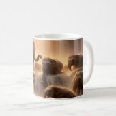 Parallele Reiche Elefantenkaffee Kaffeetasse (VorderseiteRechts)
