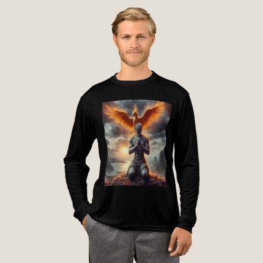 Parallele Reiche Mens Pheonix t Shirt (Volle Vorderseite)